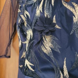 Vestido Gala Vertixe Talla 44 Azul