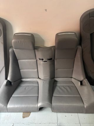 Asientos Piel Gris BMW E46 Cabrio