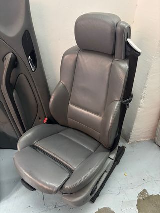 Asientos Piel Gris BMW E46 Cabrio