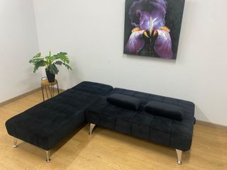 REBAJA Sofá chaise cama reclinable moderno