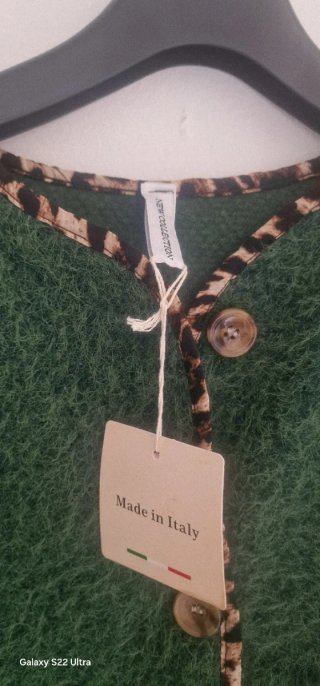 Chaqueta verde mujer