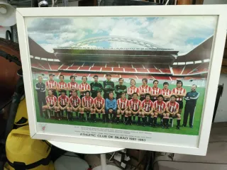 Cuadro Athletic Club Bilbao 1982-1983