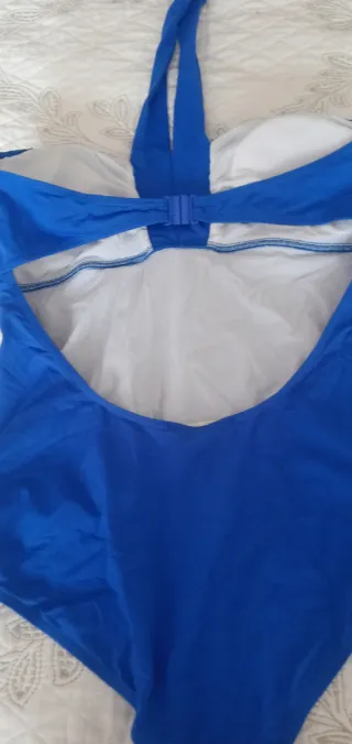 Bañador azul talla 44 (100B)