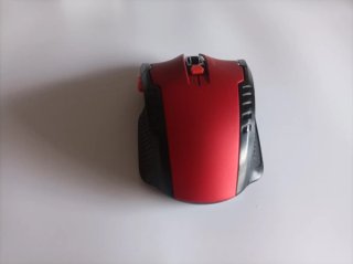 Ratón Gaming Inalámbrico 2.4Ghz Rojo