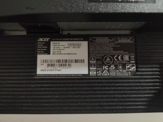 Monitor Acer KG241Q 23.6 Full HD Nero