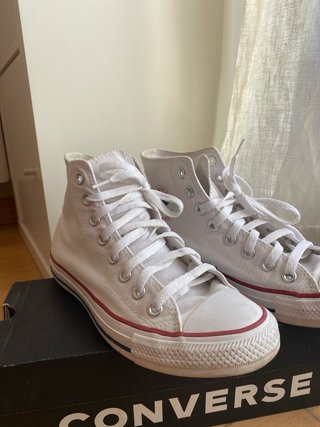 Converse All Star Blancas Talla 39.5