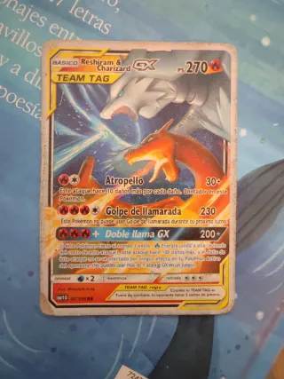 Carta Pokémon Charizard GX Stage 2