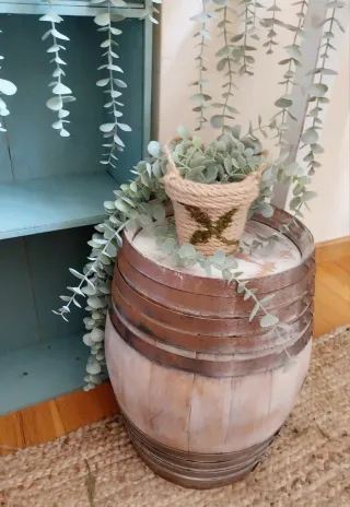 Planta colgante artificial