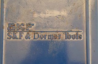 Scatola porta punte vintage SKF Dormer Tools