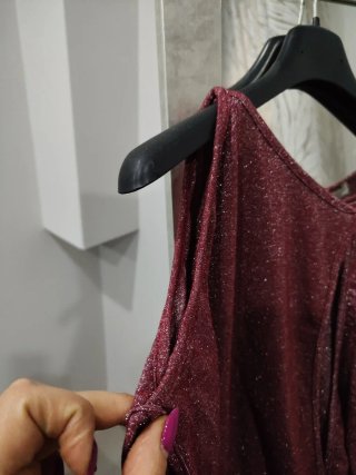 Maglia YITALY Viscosa ed Elastan Rossa Taglia S