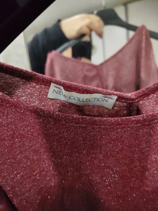 Maglia YITALY Viscosa ed Elastan Rossa Taglia S