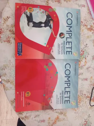 Libros de inglés B1 Cambridge complete preliminary