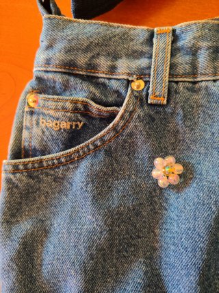 Borsa tracolla in jeans