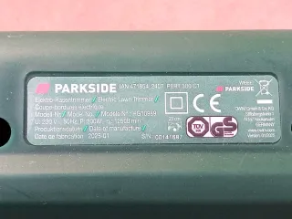 Desbrozadora Parkside eléctrica sin cabezal