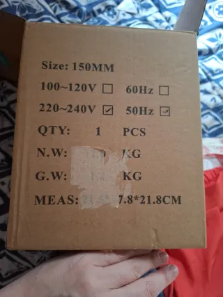 Extractor de baño