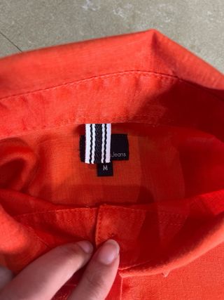 Camisa Calvin Klein Mujer Naranja