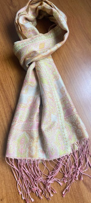 Bufanda Pashmina Seda 100% Yokana
