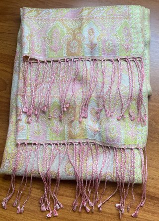 Bufanda Pashmina Seda 100% Yokana