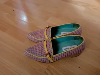 Zapatos Eight & Argôt Mujer Rosa/Turquesa