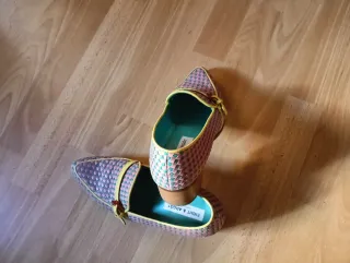 Zapatos Eight & Argôt Mujer Rosa/Turquesa