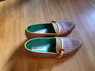 Zapatos Eight & Argôt Mujer Rosa/Turquesa