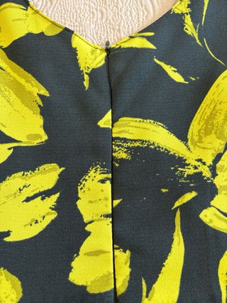 Vestido corto tirantes estampado floral Talla S