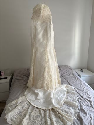 Vestido de Novia Blanco Encaje