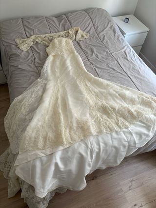 Vestido de Novia Blanco Encaje