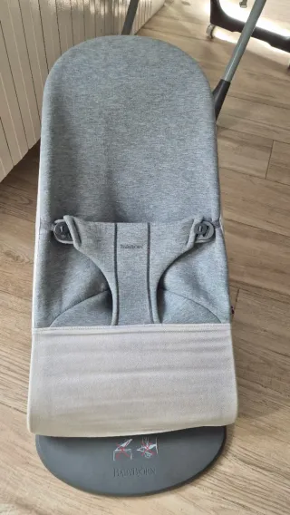 BabyBjörn Hamaca Bliss Jersey 3D Gris Claro
