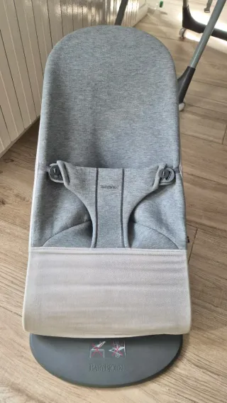 BabyBjörn Hamaca Bliss Jersey 3D Gris Claro