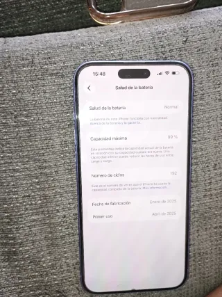 iPhone 16 Plus Azul Batería 99%