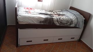 Cama nido con 2 colchones