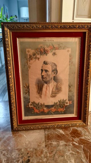 Retrato Lagartijo La Lidia Marco Lujo