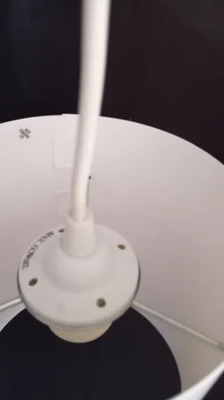 Lámpara de techo Ikea blanca