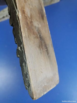 Remates Columna Policromado Fragmentos