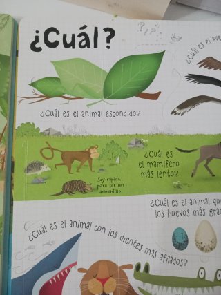 2 libros: Yo me pregunto... animales y dinosaurios