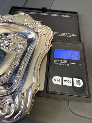 Bandeja Pedro Durán Plata 925