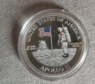 Moneda Conmemorativa Artemis II 2026