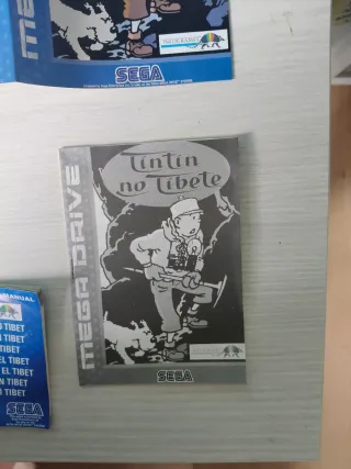 Juego Mega Drive Tintin au Tibet