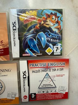 Nintendo DS + 2 juegos + funda