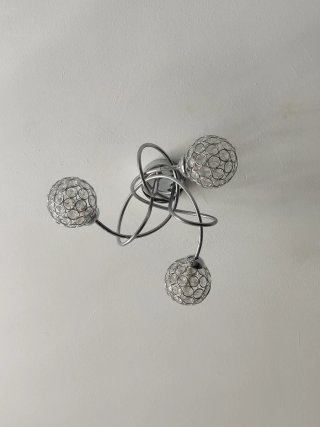 Lámpara de techo 3 esferas