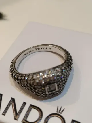 Anillo cóctel Plata Ley
