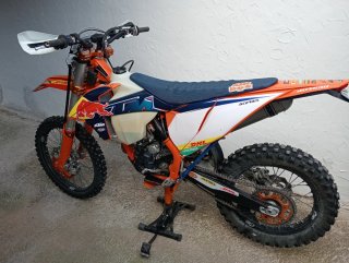 KTM 250 EXC-F Enduro Naranja/Blanca