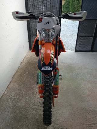 KTM 250 EXC-F Enduro Naranja/Blanca