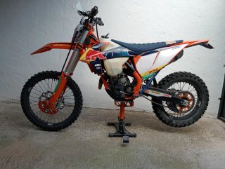 KTM 250 EXC-F Enduro Naranja/Blanca