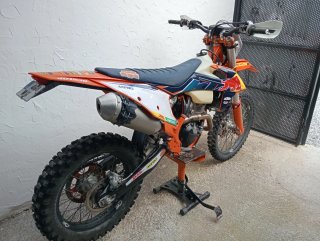 KTM 250 EXC-F Enduro Naranja/Blanca