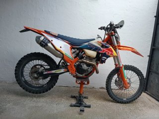 KTM 250 EXC-F Enduro Naranja/Blanca