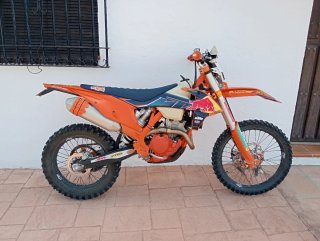 KTM 250 EXC-F Enduro Naranja/Blanca