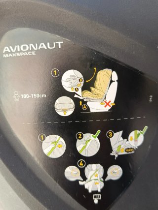 Silla Coche Avionaut Maxspace Gris