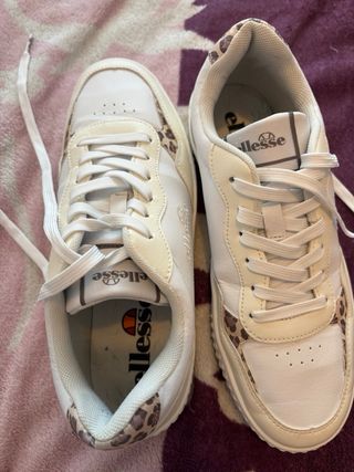 Zapatillas Ellesse Blancas Animal Print